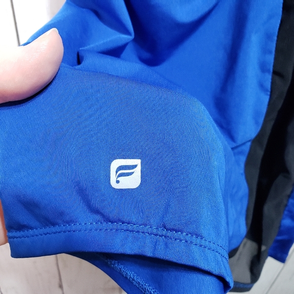 Fabletics Hayden Tank Top Blue, Black Mesh Size M - Picture 4 of 4